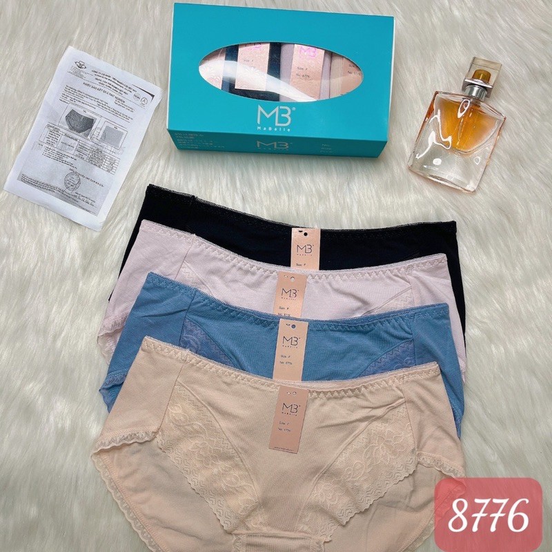 [CHÍNH HÃNG] [CAO CẤP] Quần lót cotton mã 8776 kháng khuẩn cao cấp mã 8776 của hãng đồ lót MB | BigBuy360 - bigbuy360.vn