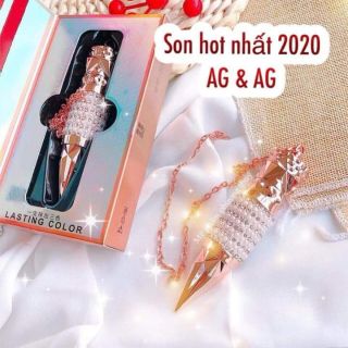 SON 3 MÀU AG& AG ( TẶNG 1NẠ NHAU THAI NHẬT)