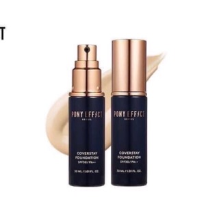 kem nền pony effect seoul coverstay foundation (vỏ đen)