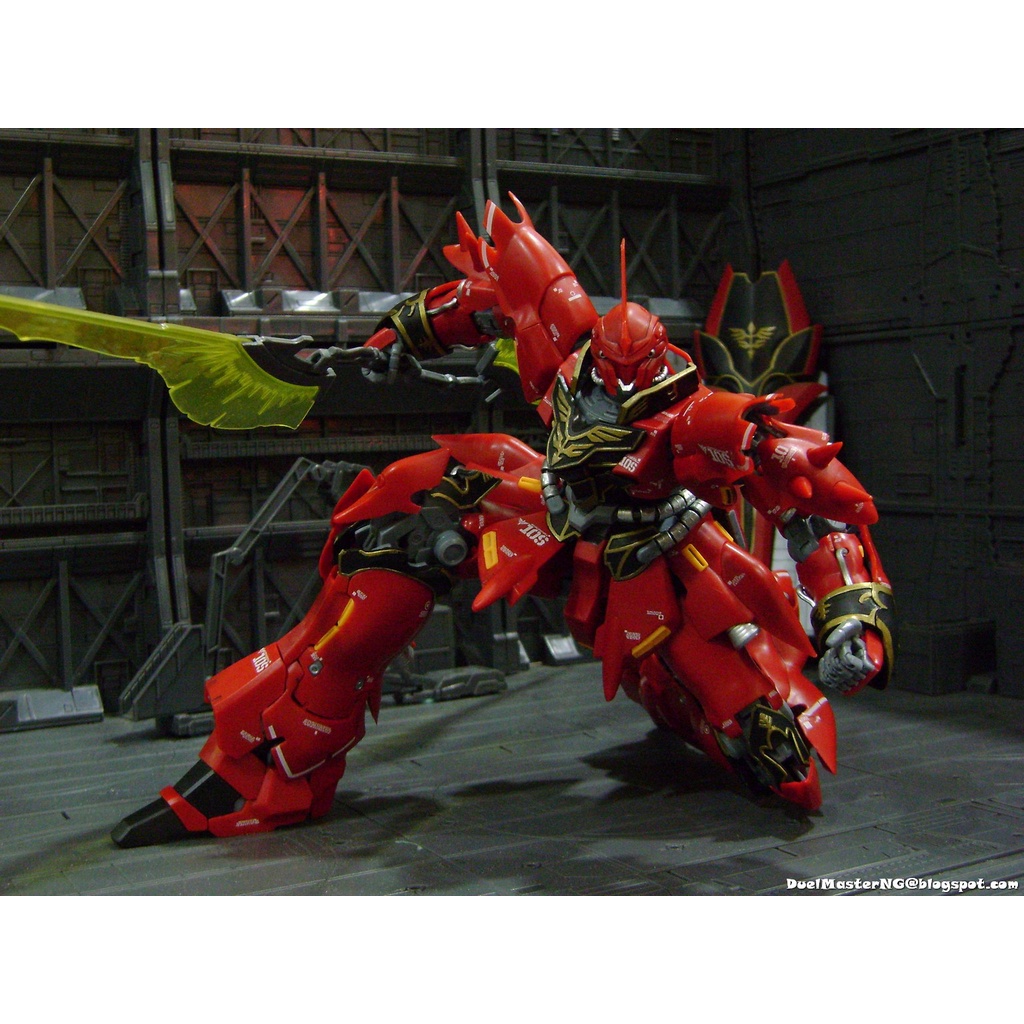 Mô hình lắp ráp MG 1/100 MSN-06S Sinanju 015