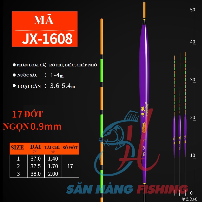 Phao câu cá Rô phi siêu nhạy chuyên dụng câu đài câu đơn cao cấp