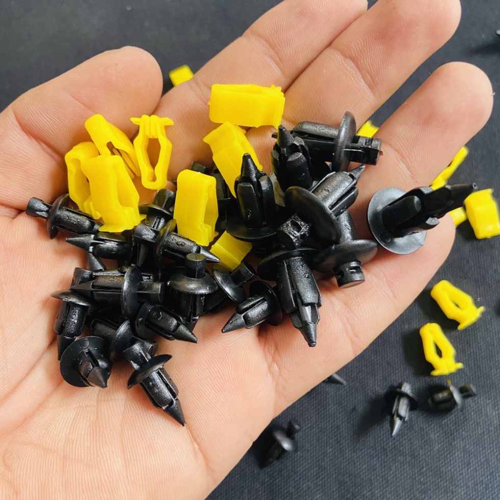 ỐC BẤM NHỰA DÀN ÁO, BÁT KẸP MẶT NẠ DÀN ÁO CHO CÁC LOẠI XE SONIC, VARIO, SH, WINNER