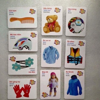 416 THẺ FLASH CARD THÔNG MINH CHO BÉ