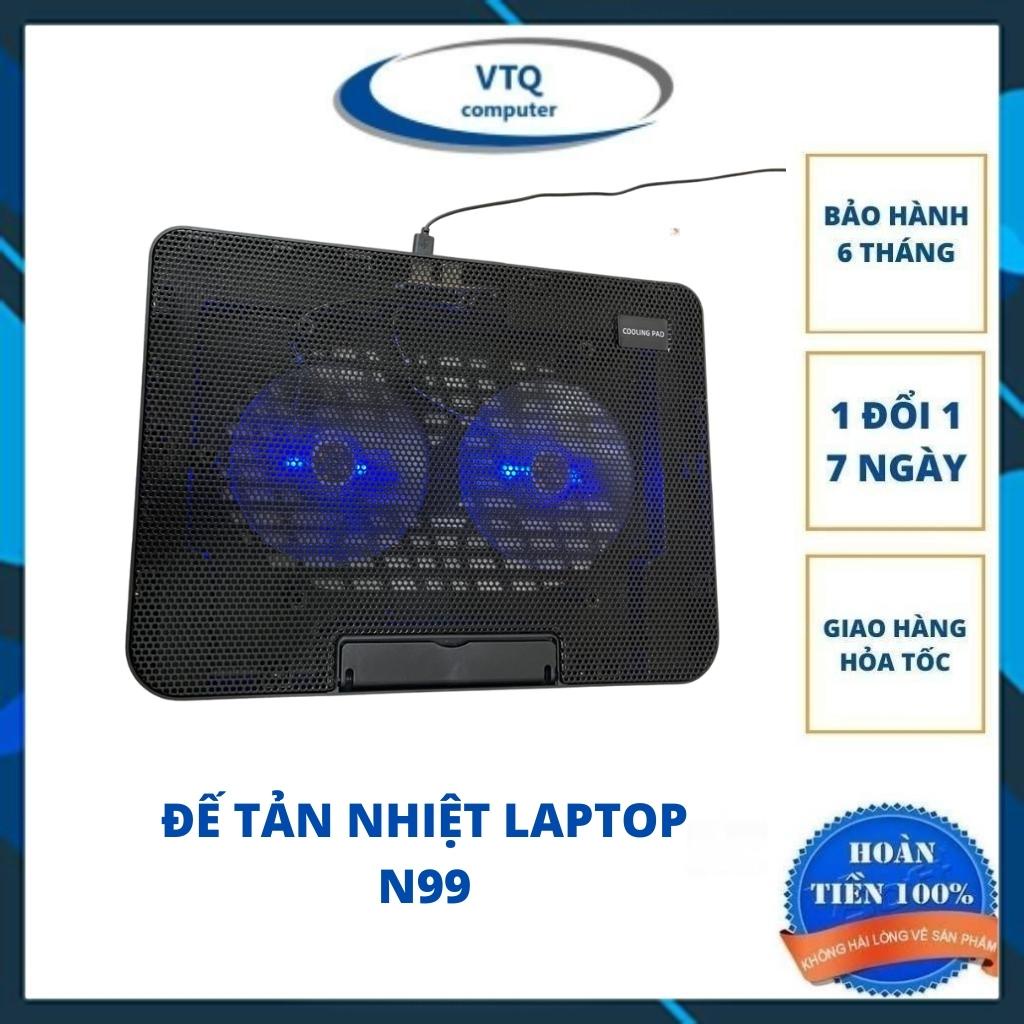 Đế tản nhiệt laptop máy tính macbook COOLER MASTER N99 17 inch 2 quạt