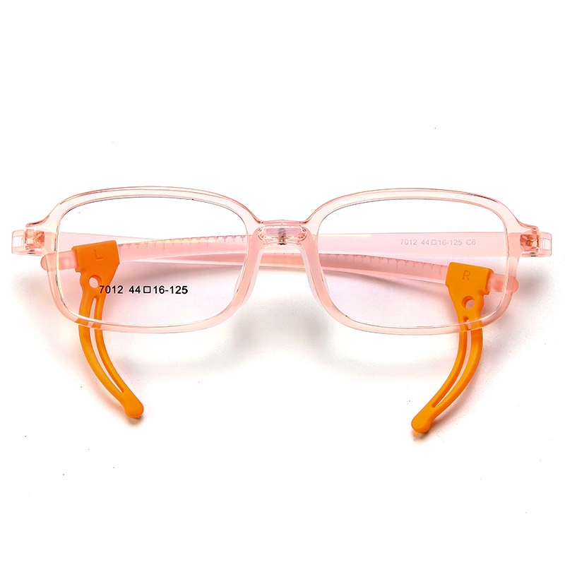 Gọng kính trẻ em nhựa dẻo có tai cài chắc chắn, dành cho bé từ 3 đến 9 tuổi- tặng kèm hộp,khăn lau