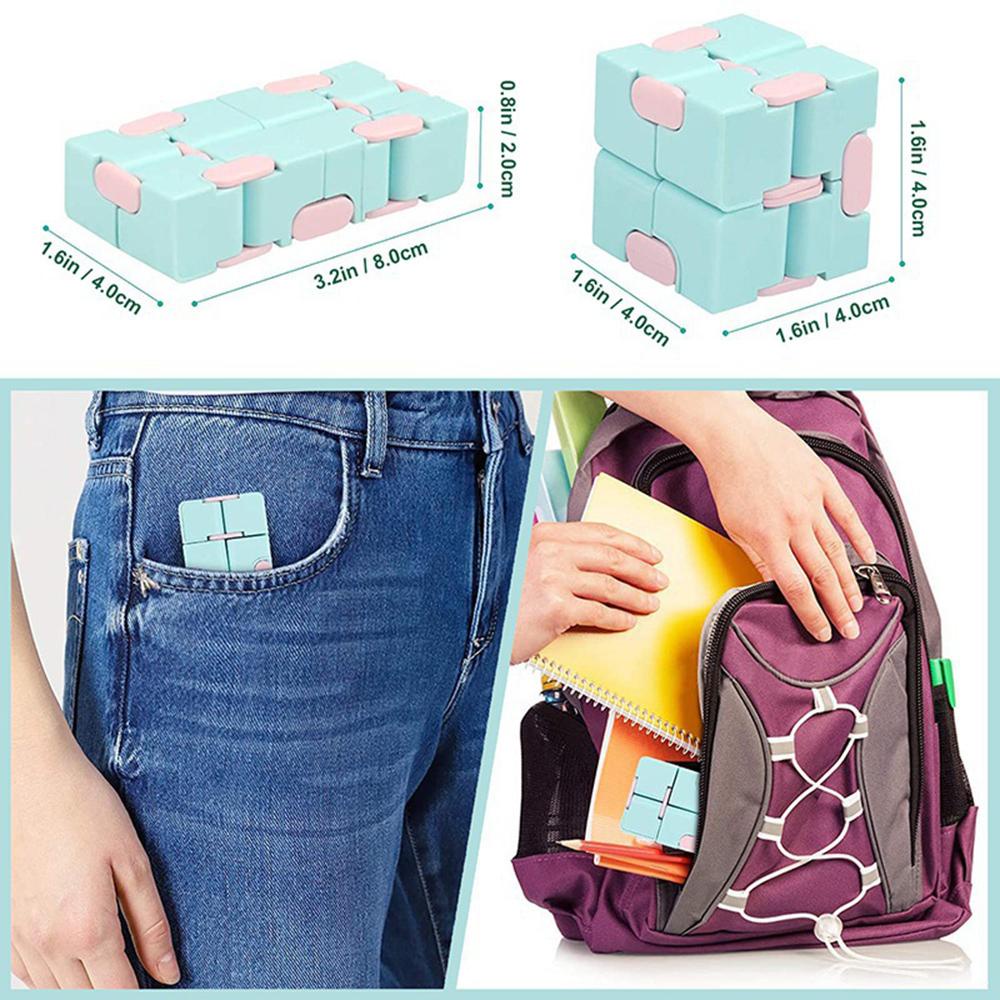 Đồ Chơi Khối Rubik Giảm Căng Thẳng Bốn Góc Dành Cho Trẻ Em Và Người Lớn