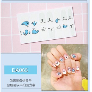 Miếng dán móng tay 3D Sticker dán móng siêu đẹp MT1