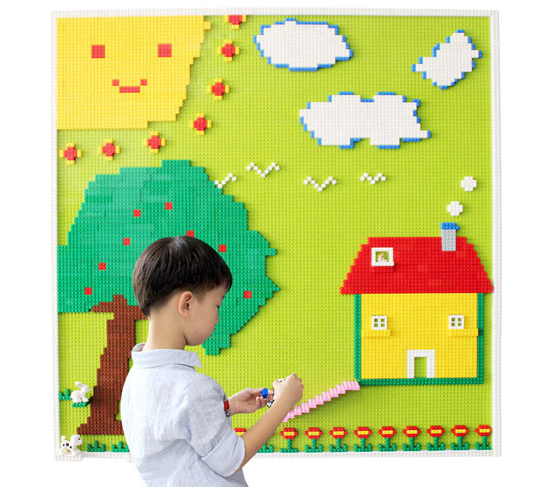 Tấm Đế Đồ Chơi Lắp Ráp Mô Hình 40x40cm 50x50