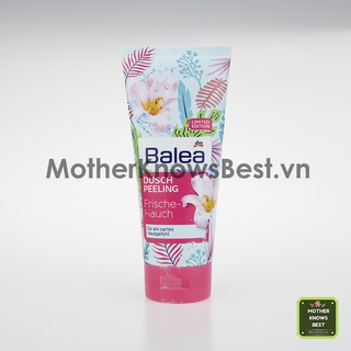 Sữa tắm tẩy tế bào chết Balea tuýp, nhiều mùi 200ml
