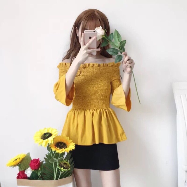 ÁO TRỄ VAI TAY XOÈ