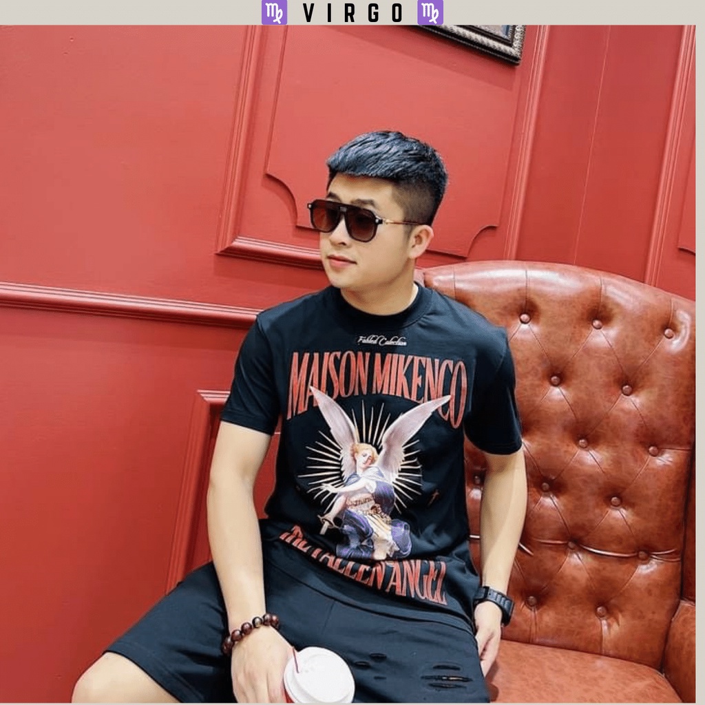 Áo phông nam cổ tròn MiKenCo hot hit giá rẻ
