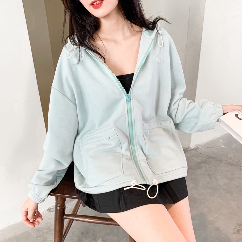 ZIPPER HOODIE CHUPPY - ÁO KHOÁC CHUPPY | BigBuy360 - bigbuy360.vn