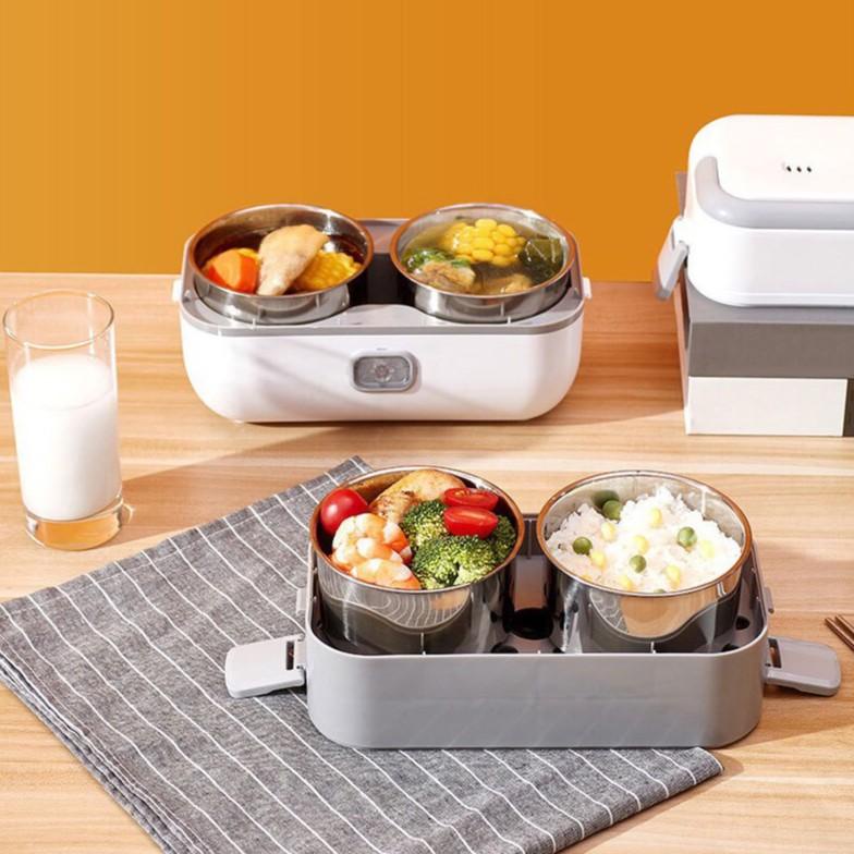 Hộp Cơm Điện 2 Tầng Văn Phòng Tiện Lợi COOKING LUNCHBOX