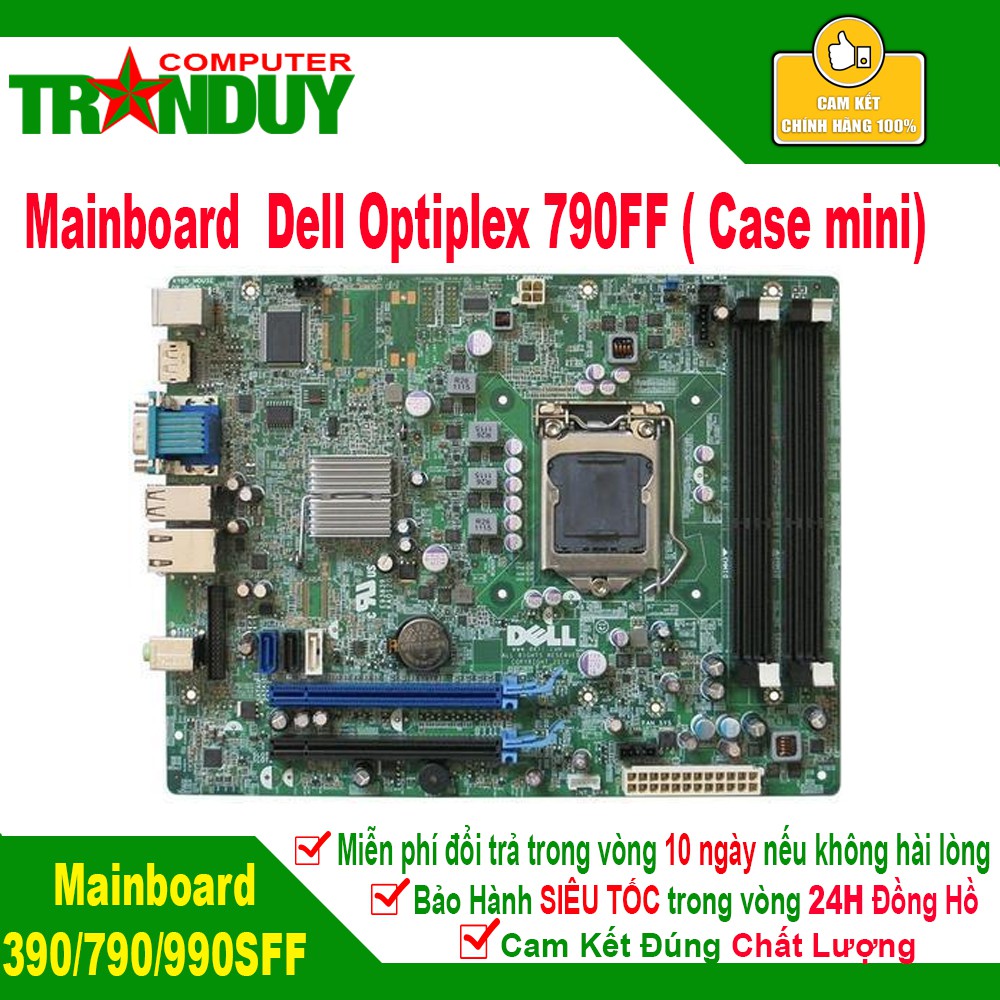 Mainboard Dell Optiplex 390/790/990SFF Hàng Tháo máy bộ