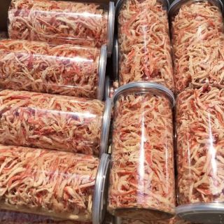 [Mã GROSALE2703 giảm 8% đơn 250K] Mực xé sợi hấp dừa cao cấp - siêu ngon - 500Gram