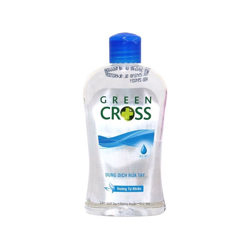 Nước Rửa Tay Green Cross Hương Tự Nhiên 250ml - NSX 27/10/2021