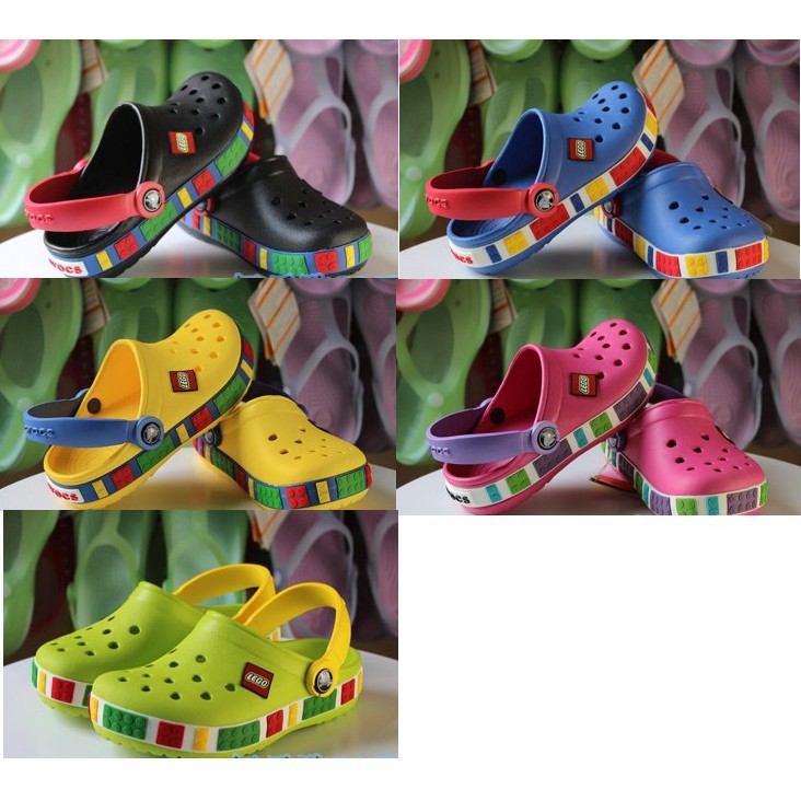 LEGO Giày Crocs Hình Chuột Mickey Xinh Xắn Cho Bé Trai Gái (Free Jibbitz) Treat999.My76198936