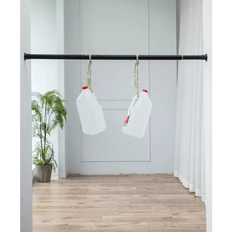 Size dài T8  - Cây treo rèm KHÔNG CẦN KHOAN TƯỜNG, cây treo đồ ĐA NĂNG, Thanh treo Thông Minh