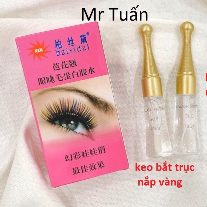 keo bắt trục uốn mi( HỒNG) loại 1, dụng cụ nối mi mr Tuấn.