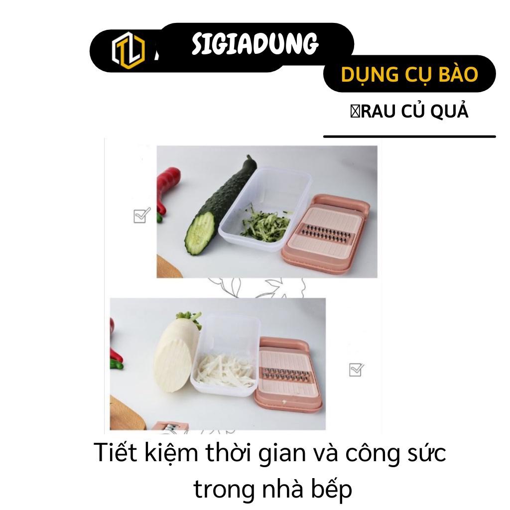 [SGD] Dụng Cụ Bào Rau Củ - Bàn Nạo, Bào Rau Củ Kèm Hộp Đựng, Có Tay Cầm Tiện Lợi 8780