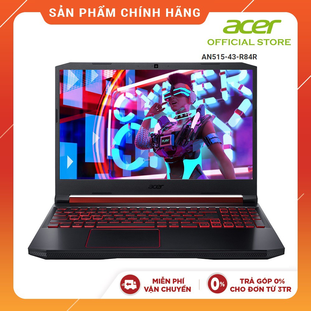 Laptop Acer Nitro 5 AN515-43-R84R R5-3550H,8GB,256GB,Radeon RX 560X 4GB,15.6"FHD,WIN 10 ,Tặng balo Acer SUV | BigBuy360 - bigbuy360.vn