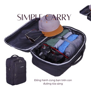 Balo laptop 16 inch SIMPLE CARRY chống nước bảo hành 10 năm MATTAN 4