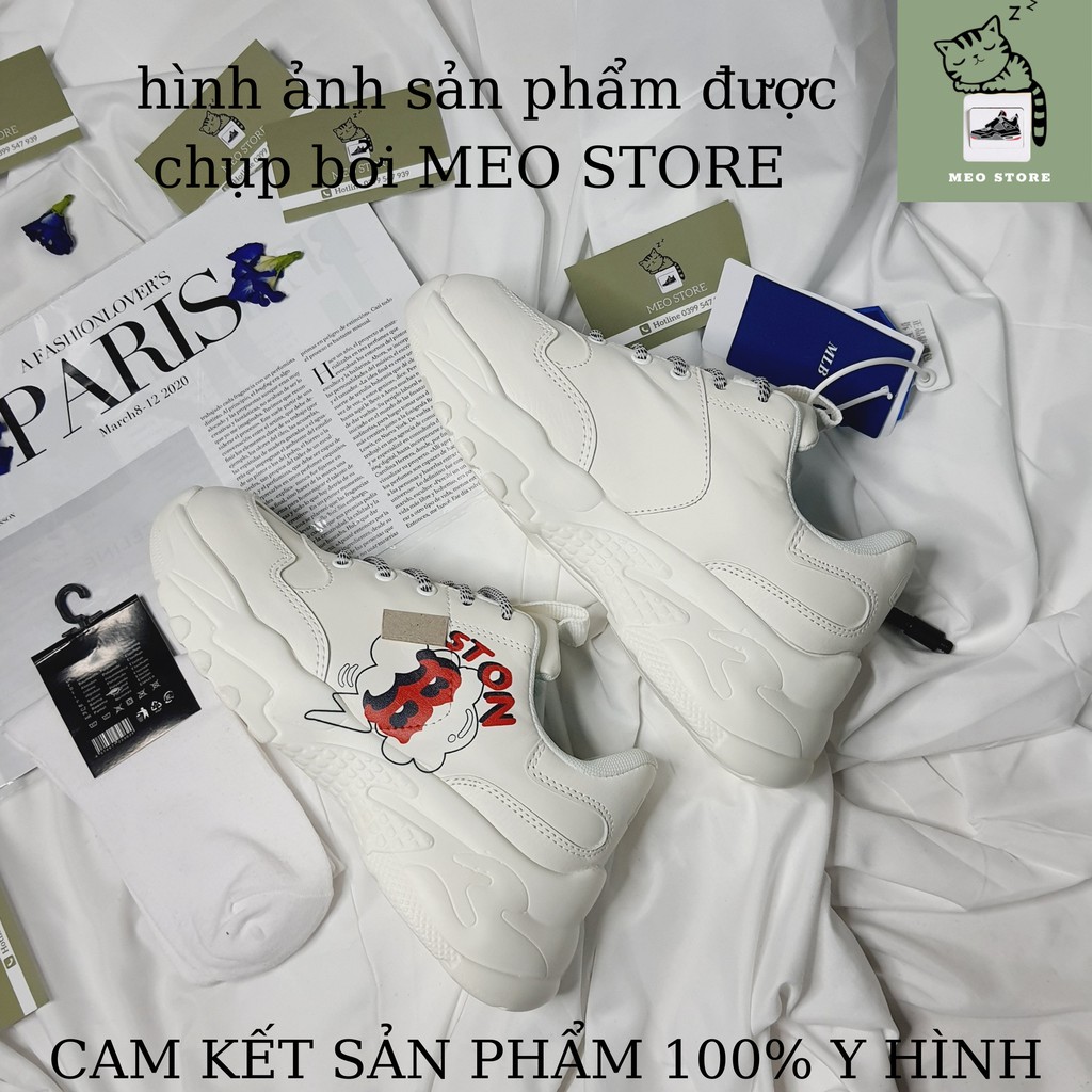 Giày_mlb boston, giày thể thao boston nam nữ đế liền tăng chiều cao, tặng tất cổ cao, full size, đủ hộp, hộp bảo vệ,bill | BigBuy360 - bigbuy360.vn