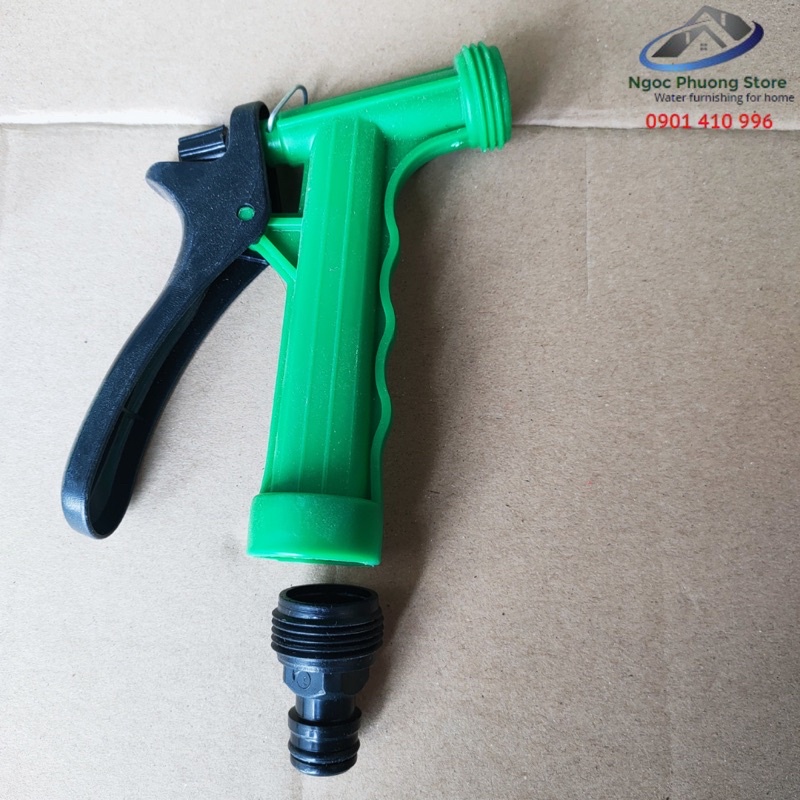 Cút nối nhanh ren ngoài 27mm AQUAMATE ĐÀI LOAN kết nối vòi tưới cây ren trong 27mm  và ống mềm làm vườn - Mã W3090