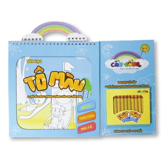 Bộ tô màu (Lớn) - Vui học 9 chủ đề