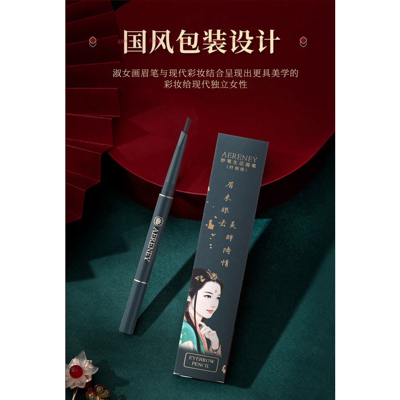 (Bán Buôn – Sỉ) Chì Kẻ Lông Mày 2 Đầu Cao Cấp Aereney Lameila - Bút Kẻ Mày Lameila 2 Đầu Chống Thấm Nước Lâu Trôi Km18 | BigBuy360 - bigbuy360.vn