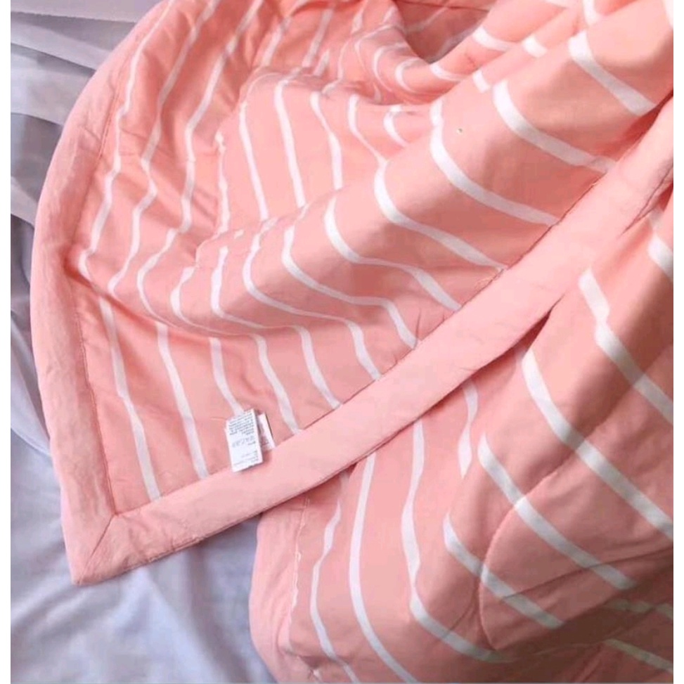 Chăn Hè Thu Cotton Đũi Kẻ Muji Nhật Bản Kẻ Mẫu Mới 2023