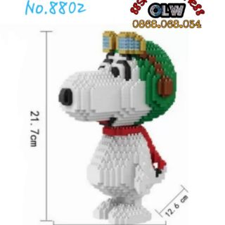 XẾP HÌNH LEGO MINI BLOCK 《~ SNOOPY ~》