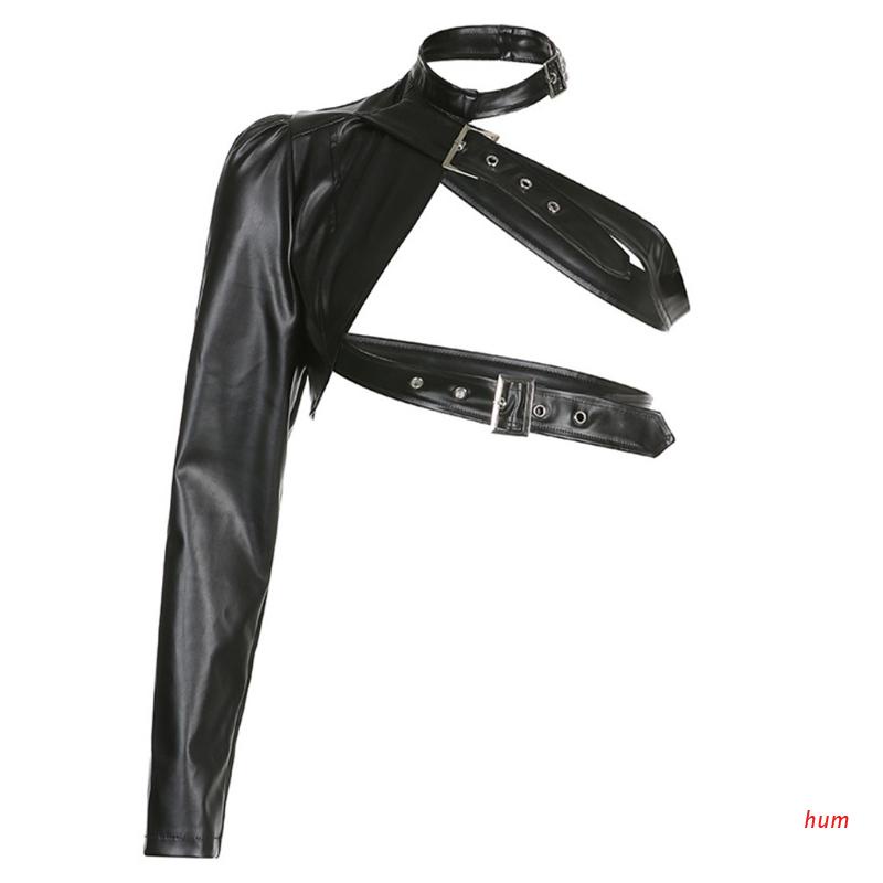 Áo khoác da tay dài thời trang cá tính dành cho nữ