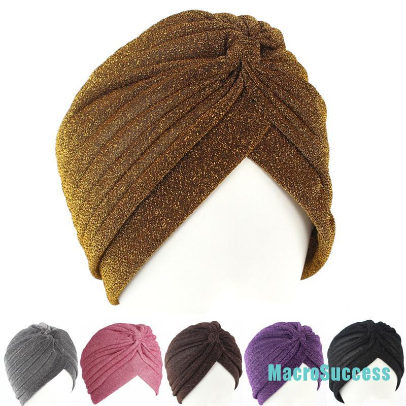 Mũ Turban Mềm Mại Phong Cách Ấn Độ Thời Trang Cho Nam Và Nữ