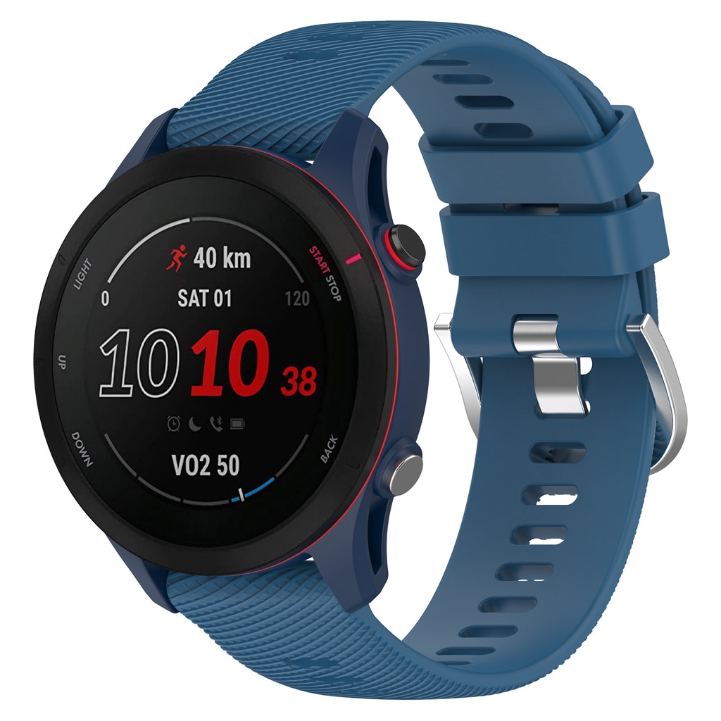 Dây Đeo Silicon 18 / 22mm Thay Thế Cho Đồng Hồ Garmin Forerunner 255 255S 265 265S / Vivoactive 4 4S / Venu 2 2S
