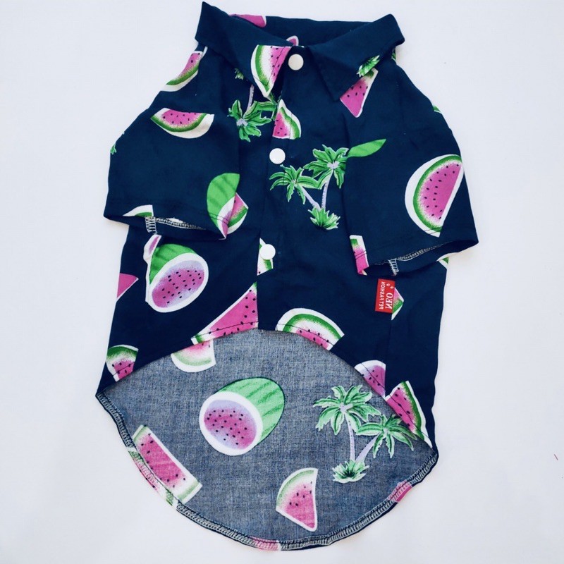 Áo sơ mi trái cây dành cho thú cưng, Quần áo chó mèo LaLi Petfashion