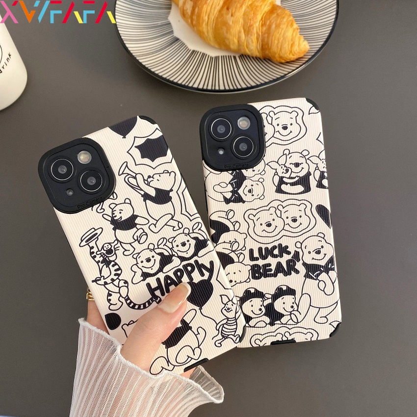 Ốp Điện Thoại Mềm In Hình Gấu Pooh Cho Xiaomi Mi 8 Pro 9 SE CC9 CC9e A3 Lite 8X Redmi Note 9T 9 Note 8 7 Pro Note 7S
