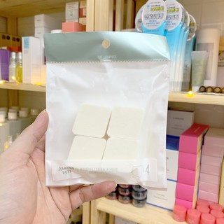 Mút Tán Kem Nền 4 Miếng Diamond Puff
