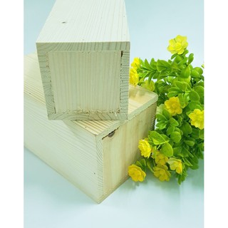 Bộ 2 chậu gỗ cắm hoa