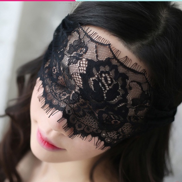 Mặt nạ bịt mắt ren cosplay công chúa MN002