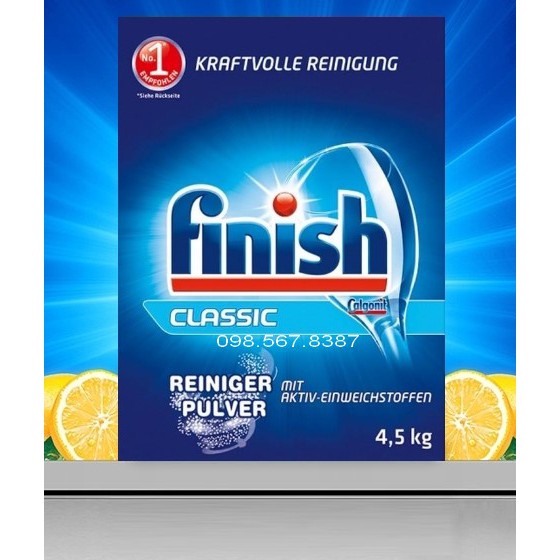 Bột rửa bát Finish Classic 4.5kg