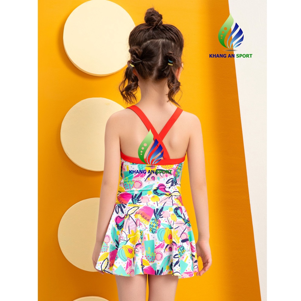 Váy Bơi Liền Bé Gái 20-40kg Yingfa Y0527