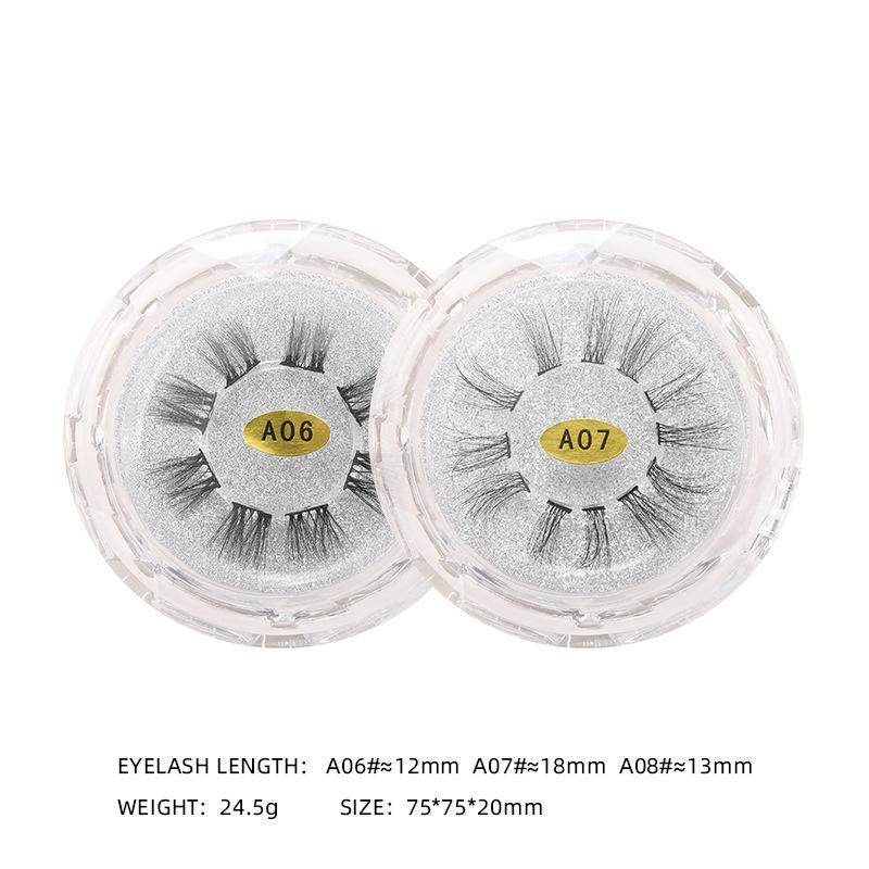 Hộp Lông Mi Giả 3D Dày Tự Nhiên Chuyên Nghiệp