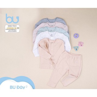 BOC002 Bộ Áo dài tay cài giữa, quần dài