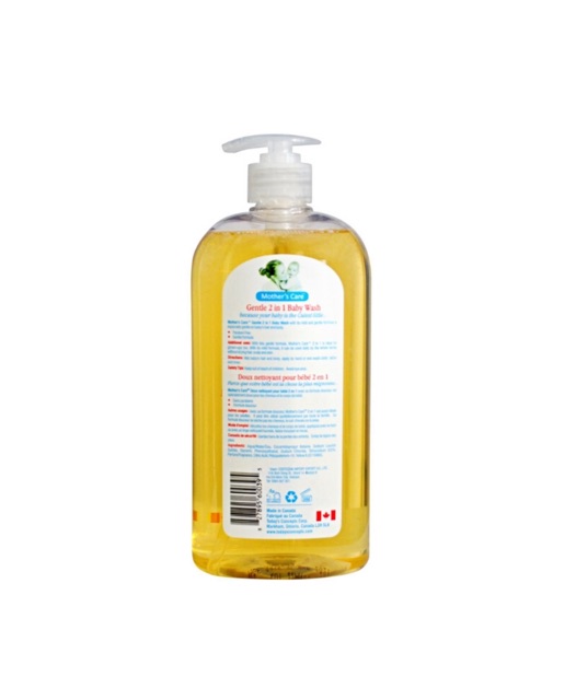 Sữa tắm gội dành cho bé Mothercare 700ml canada