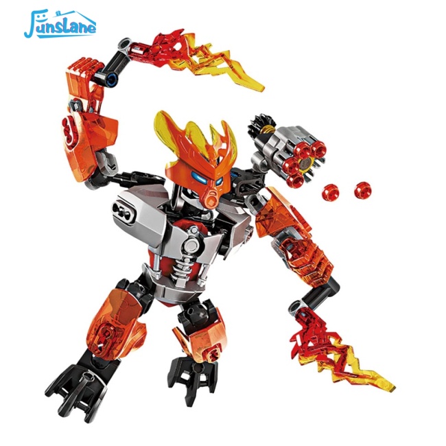 Mô Hình Khối Xây Dựng Băng Bionicle Stone Fire Mata Nui Toa Cỡ Lớn