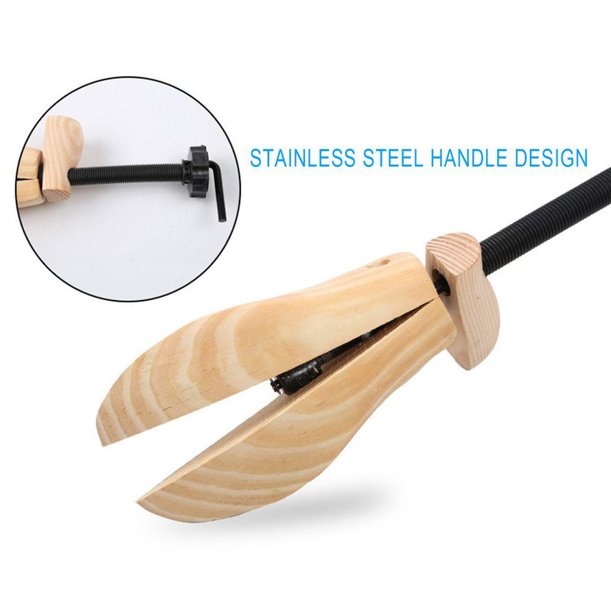 Đàn ông Phụ nữ Giày gỗ có thể điều chỉnh Cáng Máy định hình Giày phổ dụng Mở rộng