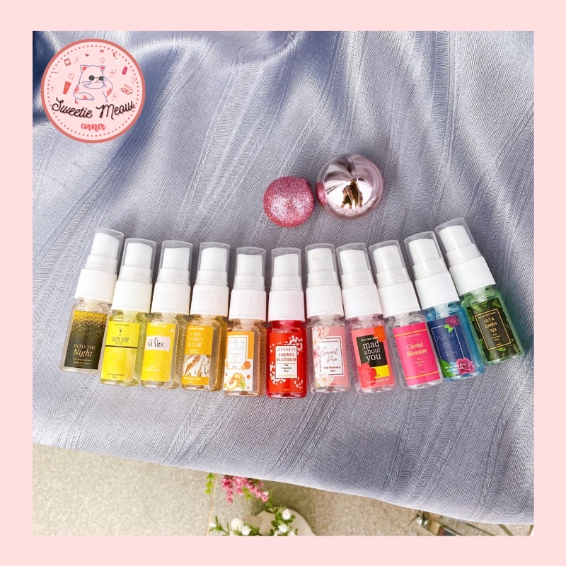 [Sale Mỹ] Xịt thơm body mist 10ml các mùi hot