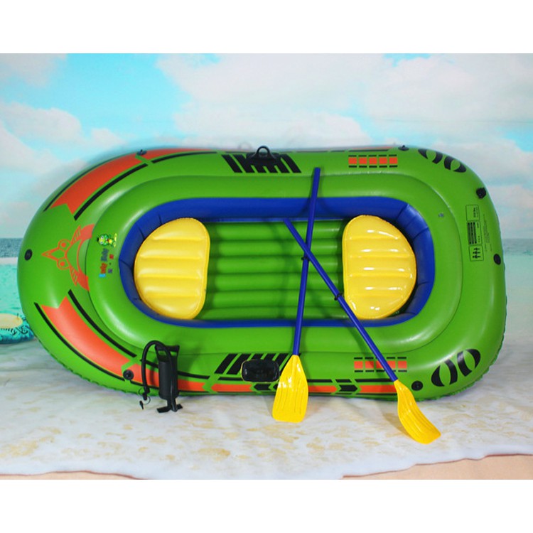 Thuyền bơm hơi, thuyền cao su bơm hơi Challenger 118 x 114 cm TH1 màu xanh