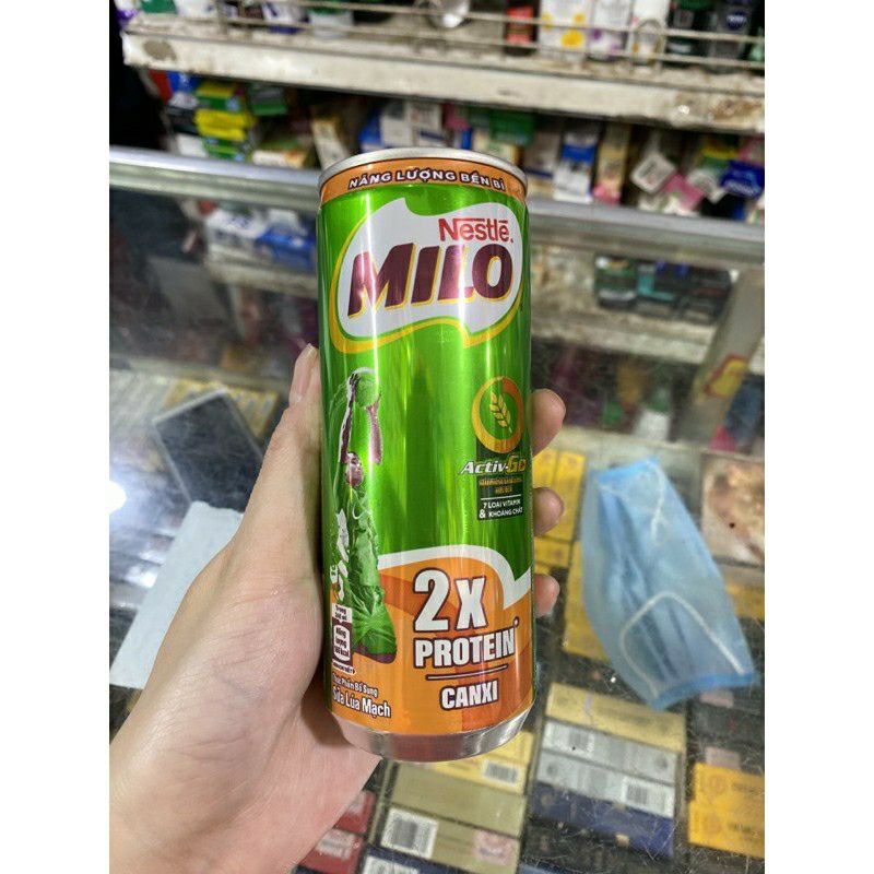 thức uống lúa mạch milo lon 240ml